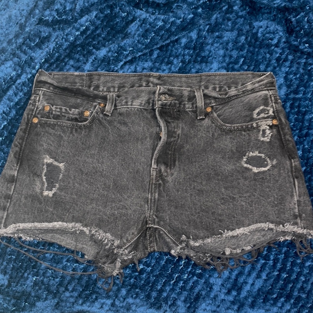 Black Levi shorts